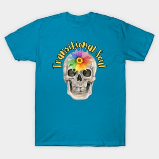 Rainbow Diversity Transition Soul Skull T-Shirt